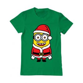 Tricou adler barbat santa minions verde mediu