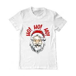Tricou adler barbat smile santa alb