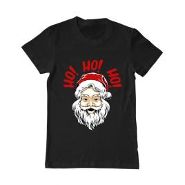 Tricou adler barbat smile santa negru