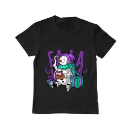 Tricou adler copil christmas carol negru