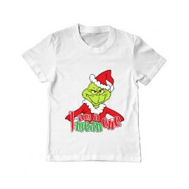 Tricou adler copil mean one alb