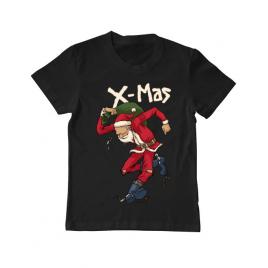 Tricou adler copil santa skank kid negru
