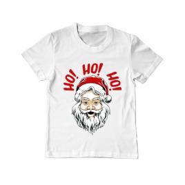Tricou adler copil smile santa alb