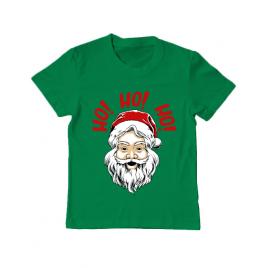 Tricou adler copil smile santa verde mediu
