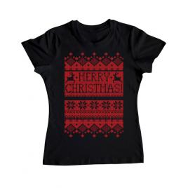 Tricou adler dama greetings negru