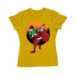 Tricou adler dama grinch stole christmas galben