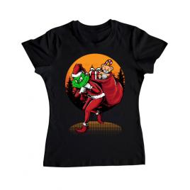 Tricou adler dama grinch stole christmas negru