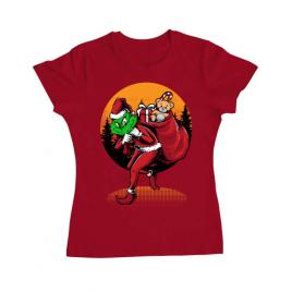 Tricou adler dama grinch stole christmas rosu