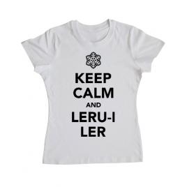 Tricou adler dama ler alb