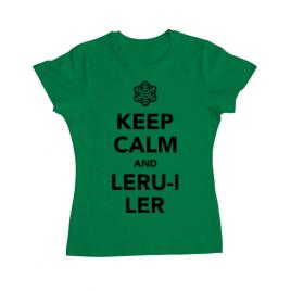 Tricou adler dama ler verde mediu