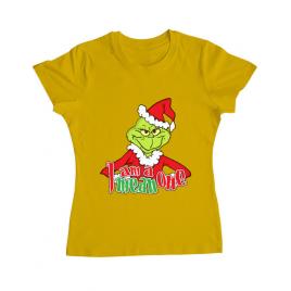 Tricou adler dama mean one galben