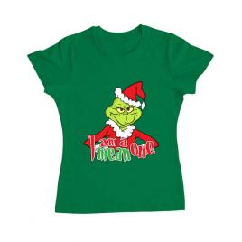 Tricou adler dama mean one verde mediu