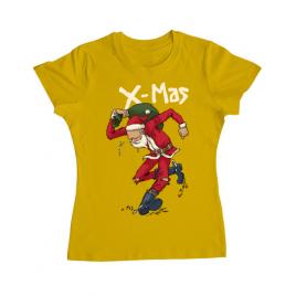 Tricou adler dama santa skank kid galben