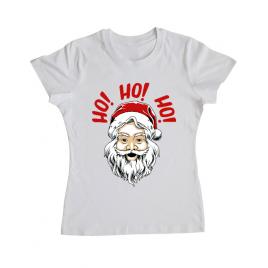 Tricou adler dama smile santa alb