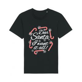 Tricou stanley stella barbat dear santa negru