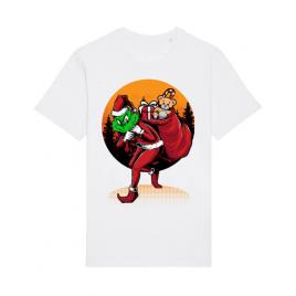 Tricou stanley stella barbat grinch stole christmas alb