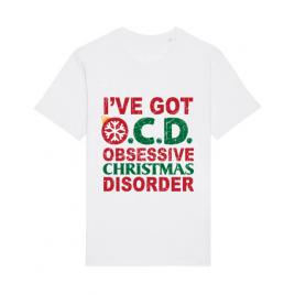 Tricou stanley stella barbat obsessive christmas disorder alb