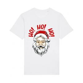 Tricou stanley stella barbat smile santa alb