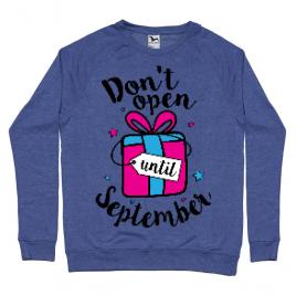Bluza adler barbat dont open until september albastru melanj