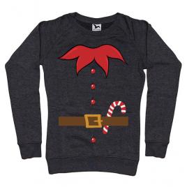 Bluza adler dama elf negru melanj