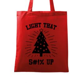 Sacosa din panza light that up rosu