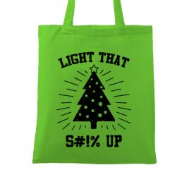 Sacosa din panza light that up verde mar