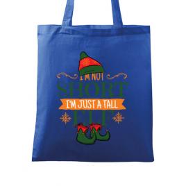 Sacosa din panza tall elf albastru regal