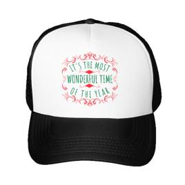 Sapca personalizata most wonderful time alb