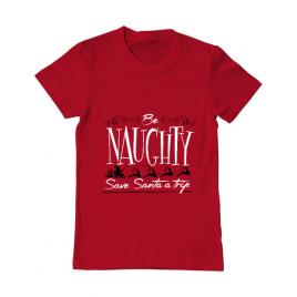 Tricou adler barbat be naughty rosu