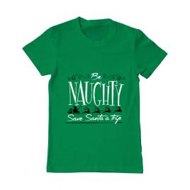 Tricou adler barbat be naughty verde mediu