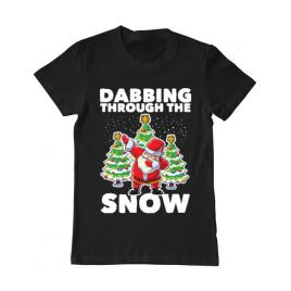 Tricou adler barbat dabbing santa negru