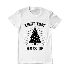 Tricou adler barbat light that up alb