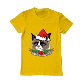 Tricou adler barbat santa claws galben
