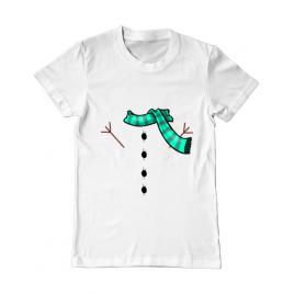 Tricou adler barbat snowman alb