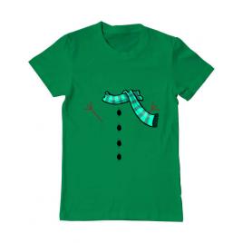 Tricou adler barbat snowman verde mediu