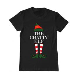 Tricou adler barbat the chatty elf negru
