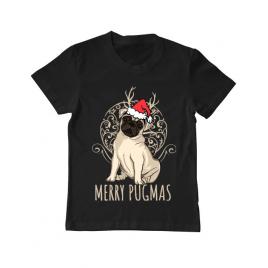 Tricou adler copil merry pugmas negru