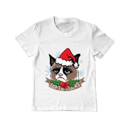 Tricou adler copil santa claws alb