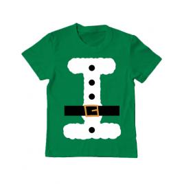 Tricou adler copil santa verde mediu