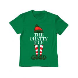 Tricou adler copil the chatty elf verde mediu