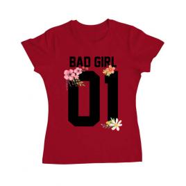 Tricou adler dama bad girl rosu