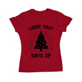 Tricou adler dama light that up rosu