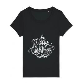 Tricou stanley stella dama merry christmas negru