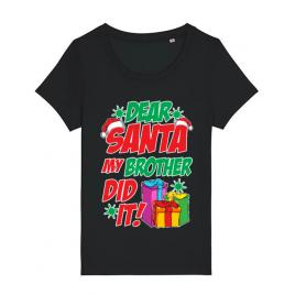 Tricou stanley stella dama my brother did it negru