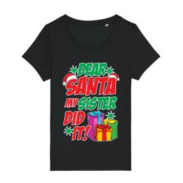 Tricou stanley stella dama my sister did it negru