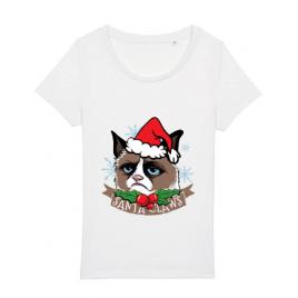 Tricou stanley stella dama santa claws alb