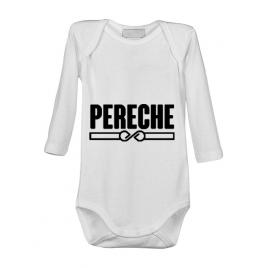 Baby body pereche alb