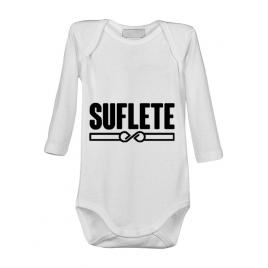 Baby body suflete alb