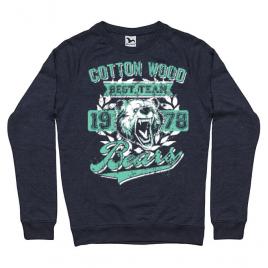 Bluza adler barbat cotton wood denim inchis