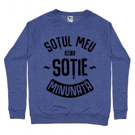 Bluza adler barbat o sotie minunata albastru melanj